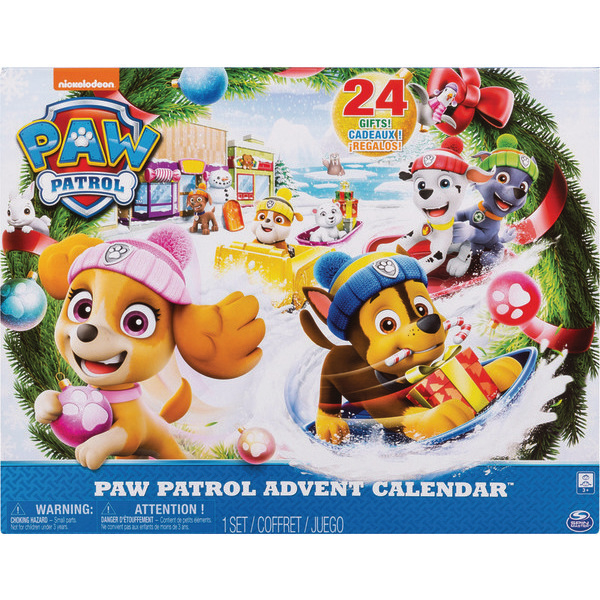 Le calendrier de l'Avent Paw Patrol