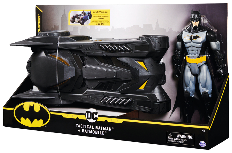 PACK BATMOBILE + FIGURINE BATMAN 30 CM BATMAN