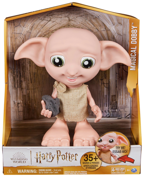 HARRY POTTER Dobby interactif wizarding world code EAN 0778988248669 