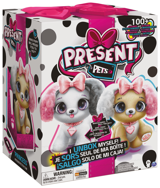 PRÉSENT PETS SURPRISE : ANIMAL INTERACTIF SPIN ...