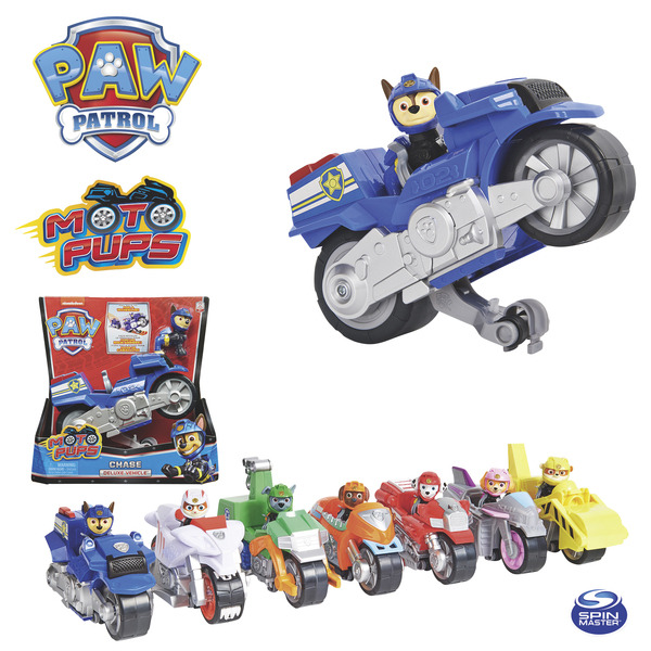 Véhicule + Figurine Moto Pups 0778988319659 PAW PATROL