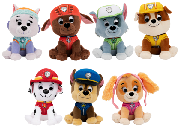 PAT'PATROUILLE Peluche 15 cm 
Pat' Patrouille code EAN 0778988390061 