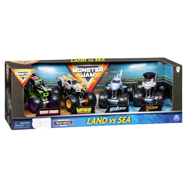 MONSTER JAM Monster jam - pack de 4 code EAN 0778988572818 