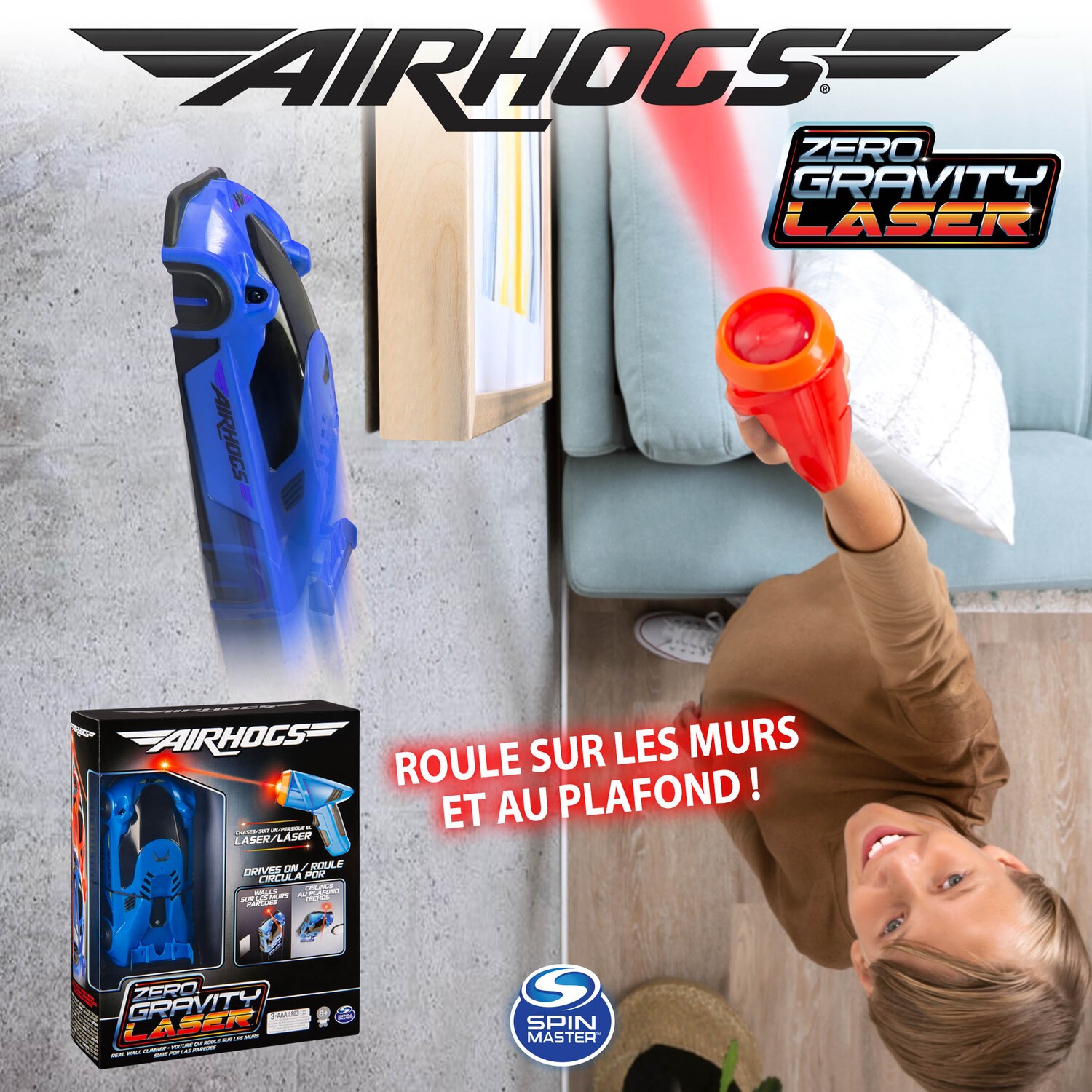 Véhicule radiocommandé zero gravity laser bleue...