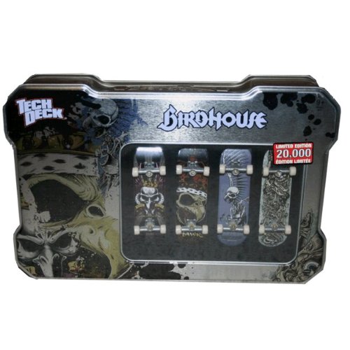 TECH DECK Collector Tin + 4 Boards limited Edit...