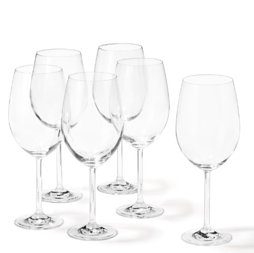 35240 daily set de 6 verres bordeaux 650 ml