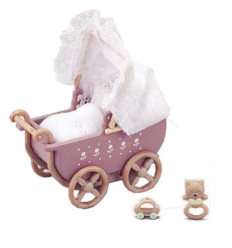 Sylvanian Families Baby & Child Room pram Setto...