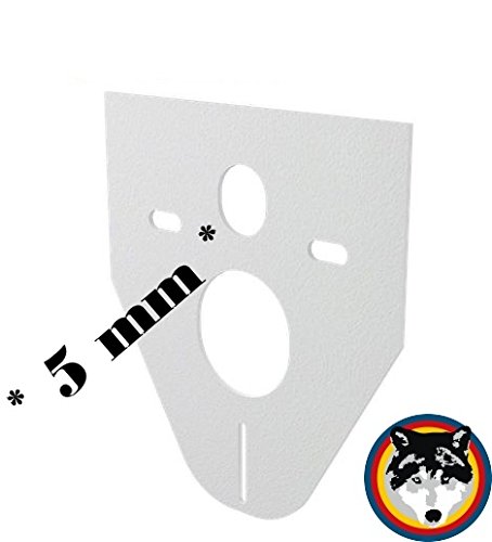 acoustique pour mur de WC et bidet 5 mm