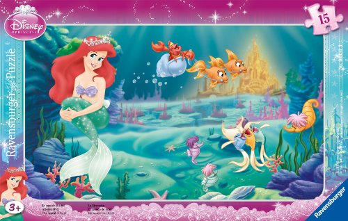 - 06031 - puzzle enfant avec cadre - princesses...