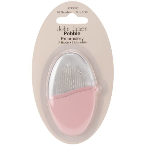 Colonial Needle Aiguille Colonial galets aiguilles à broder Taille 5/10ème-Lot de 16 code EAN 0783932300751 