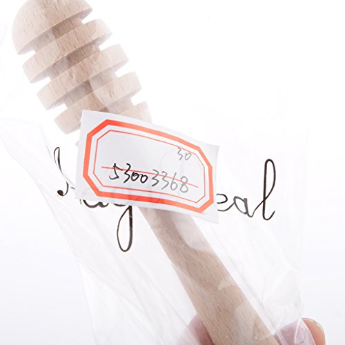 Cuillère à Miel en Bois Bâton Agitateur Serveur...