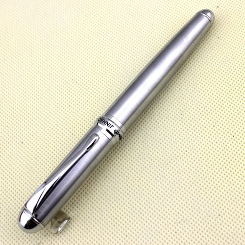 Jinhao Stylo argent X750 en acier inoxydable de...