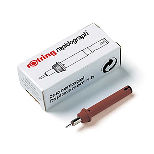 Pointe de rechange pour stylo technique rapidograph 0,1mm 0785525742559 Rotring