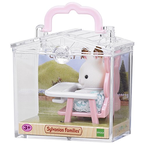- 5197 - mini-poupée - valisette + bébé lapin +...