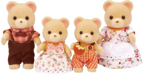 Sylvanian Families famille d'ours /bear family code EAN 0785924453551 