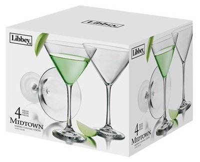 Libbey Glass 7507s4b martini glass barware code EAN 0786173735115 