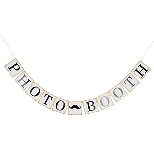 Photo Booth Guirlande Bannière Banderole Décoration pour Photomaton 0787162840247 Générique