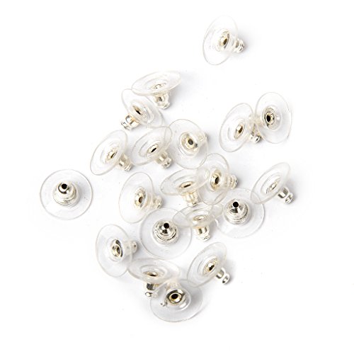 Lot de 50 Pièces Embouts Fermoirs de Boucles d'...