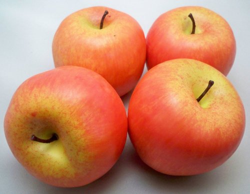 Best Artificial 4 Large Artificial Red Apples Decorative Fruit by Best Artificial code EAN 0787269377691 