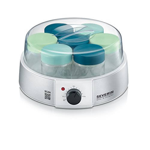 Jg 3525 yaourtière argenté/métallique/blanc