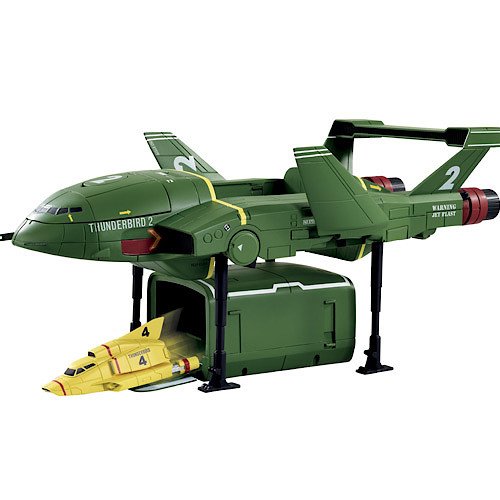 Thunderbirds Are go - supersize thunderbird 2 + thunderbird 4 - véhicule 40 cm code EAN 0787551939170 