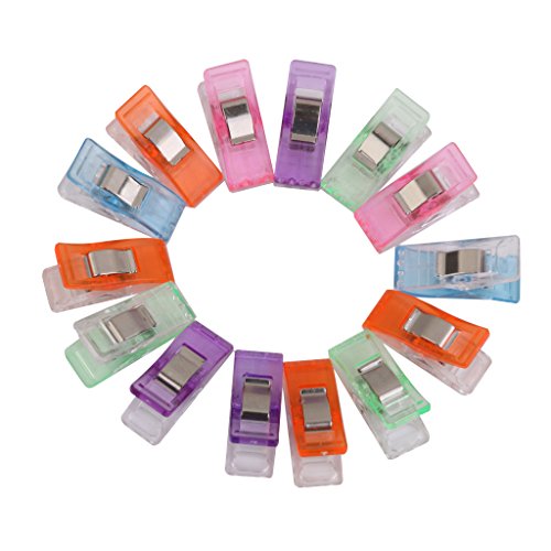 Lot de 50pcs Clips Pinces en Plastique pour Rel...