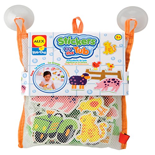 - 635w - autocollants de bain mousse - animaux