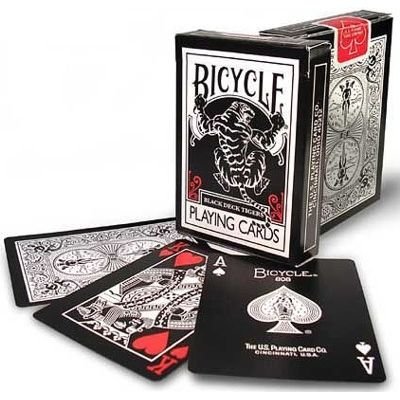 Bicycle Cartes Bicycle black tiger rouge et blanc (Bicycle) code EAN 0789213453376 