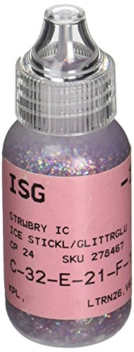 Glace stickles glace fraise, rose