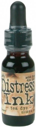 Tim Holtz Distress Ink Reinker.5 once-Tea Dye