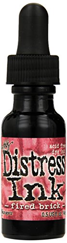 Tim Holtz Distress Ink Reinker.5 once-Fired Brick