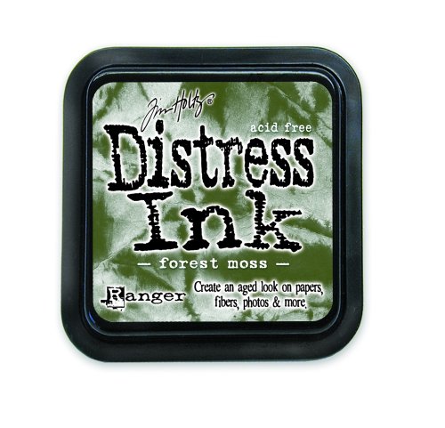 Tim holtz détresse tampon, forêt mousse