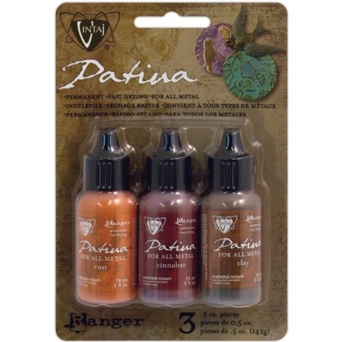 Ranger Vintaj patine rouillée-Kit matériel-rouille/cinabre/argile code EAN 0789541034803 