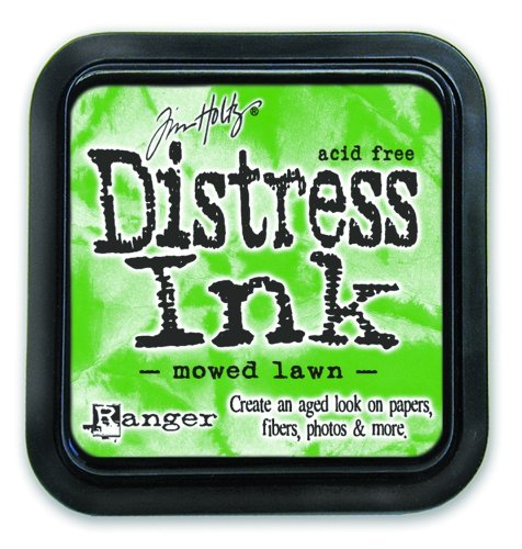 Tim holtz détresse tampons d'encre, faucher gazon
