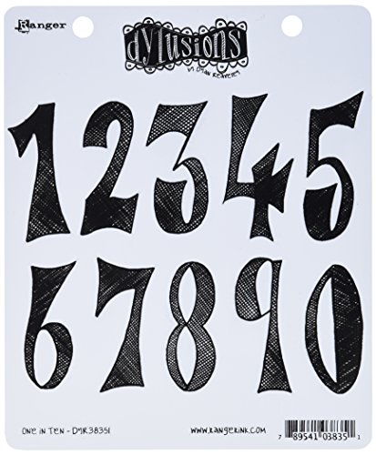 Dylusions Stamps Dylusions s'accrochent de Dyan Reaveley de timbres Collections 8,5 « X 7 »-un sur dix code EAN 0789541038351 