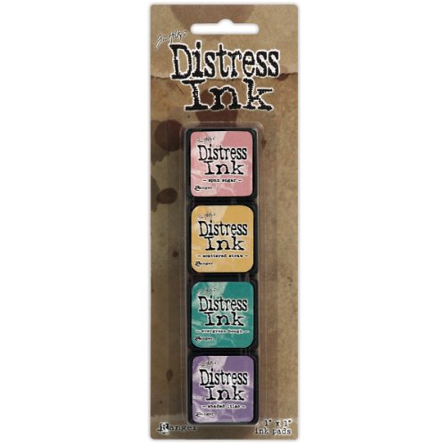 Tim Holtz Distress Mini Ink Kits-Kit #4.