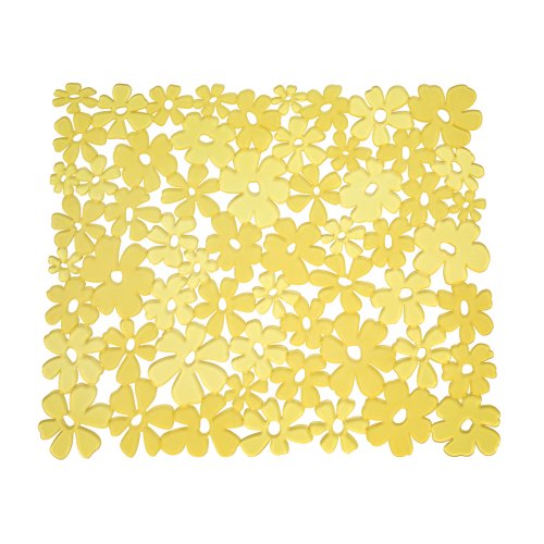 60863eu blumz tapis d'évier normal, jaune