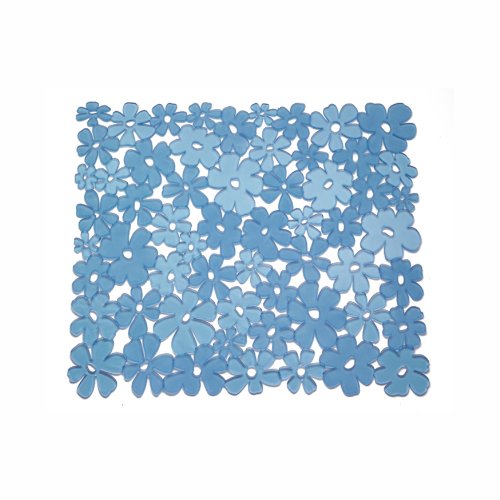 60861eu blumz tapis d'évier bleu