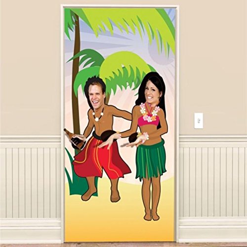 Décoration passe-Tête Hawaï - Taille Unique