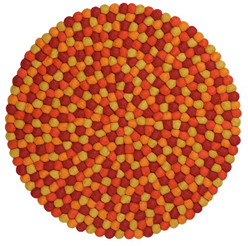 Feutre Boule Coussin pour chaise de/- Loni - 36...