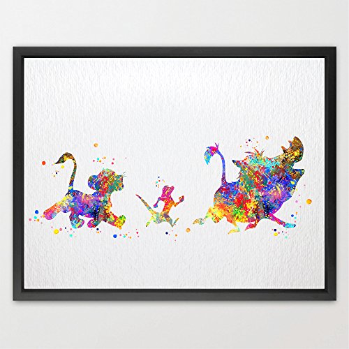 dignovel Studios le Roi Lion Simba Timon Pumbaa...