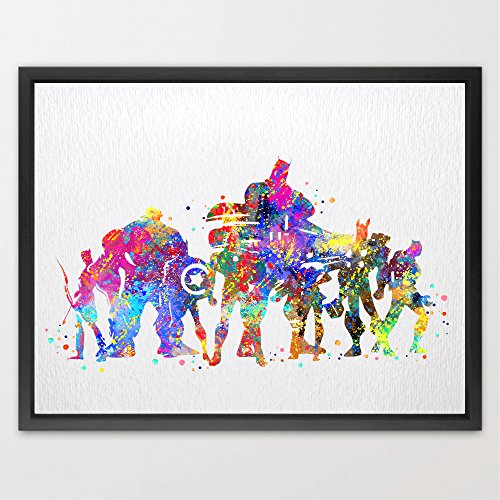 dignovel Studios Avengers Illustration Aquarell...