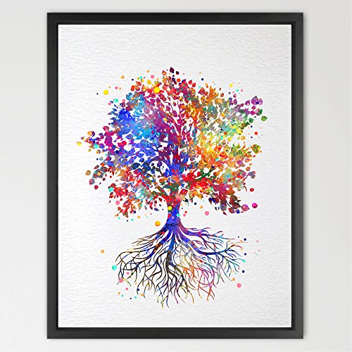 dignovel Studios Arbre Nature love Imprimé Aqua...