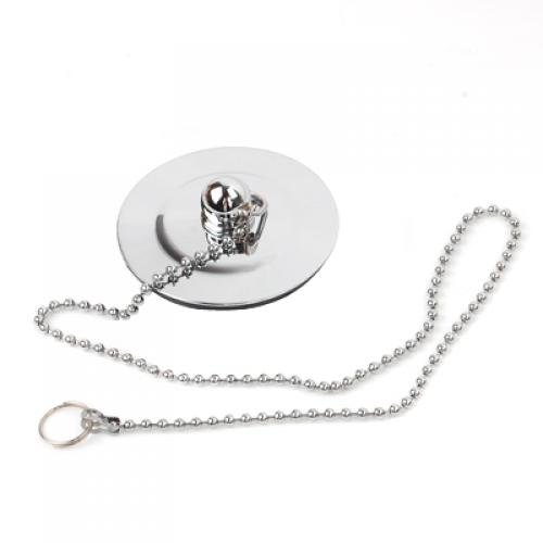Générique 1.75inch Chrome Bouchon avec Chaîne 420mm Pour Baignoire Salle de Bain code EAN 0791090874014 