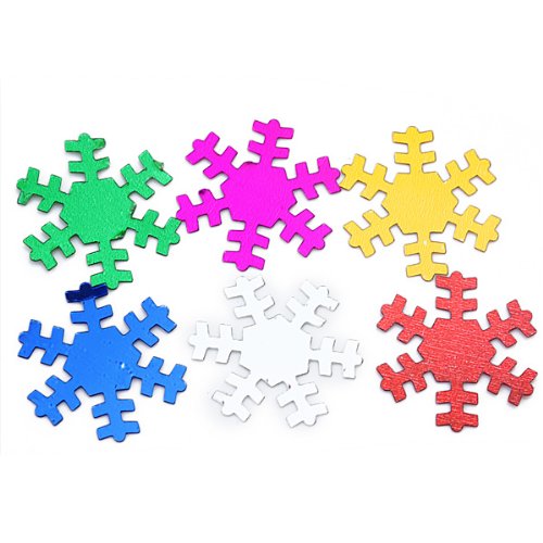 Générique 120pcs Flocon de Neige Confettis de Paillettes Scrapbooking de Noël code EAN 0791090874854 