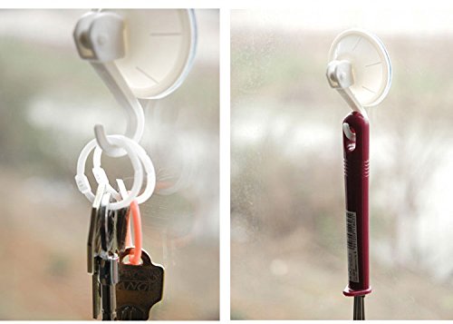 lesilverskys (TM) amovible à ventouse Crochet C...