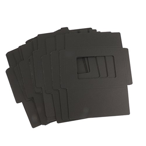 50pcs boîte de carte postale faire-part velin p...
