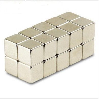 | lot de 25 aimants néodymes n52 cubique 5x5x5 ...