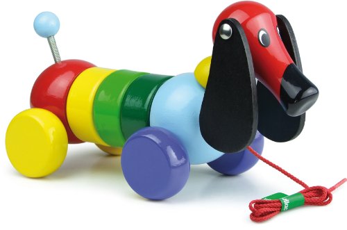 - 2040s - jouet premier age chien - roxy teckel...