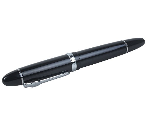 Stylo plume Jinhao 159 noir brillant avec une l...